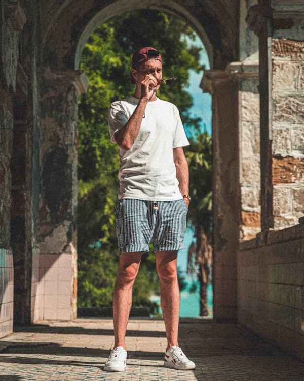 Bermuda in Twill di Cotone